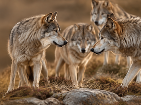 Conflict team - inspiratiebeeld wolven