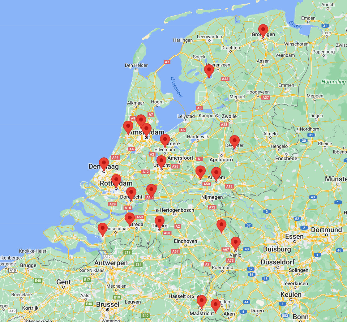 Locaties Dé Arbeidsmediators
