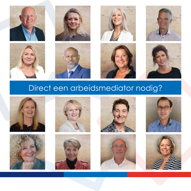 Overzicht arbeidsmediators - Dé Arbeidsmediators